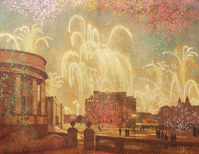 The heart of the city, Moscow, May 9, 1945