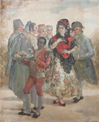 Assemblée espagnole by Jose Nin Y Tudo - Auction record, sale price, and art valuation. Compare with similar artists and explore comparable artworks.
