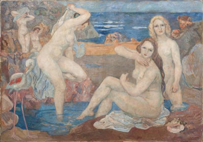 Baigneuses by Tancrede Synave - Auction record, sale price, and art valuation. Compare with similar artists and explore comparable artworks.