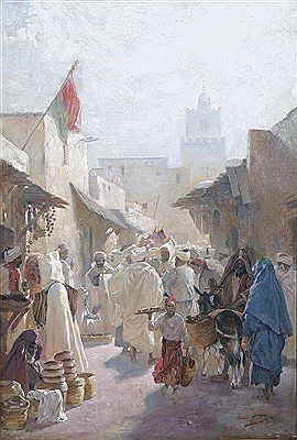 Marché à Tunis
