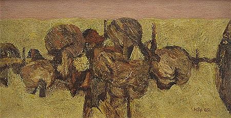 Sample artwork by Hans Sperschneider (1928 - 1995), known for painting - View similar artists and auction records