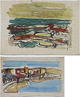 Küstenlandschaft / Badehäuser - St. Peter Ording by Walter Siebelist - Auction record, sale price, and art valuation. Compare with similar artists and explore comparable artworks.