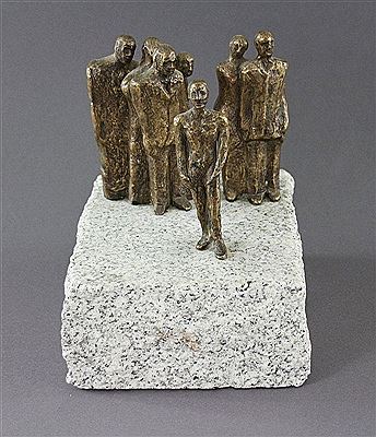 "Mauergruppe", 1989 by Dagmar Riese - Auction record, sale price, and art valuation. Compare with similar artists and explore comparable artworks.
