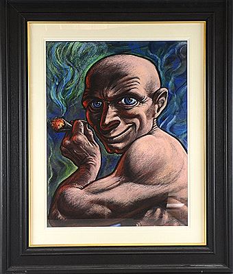 Portrait of Frank McFadden: `Self-Portrait`