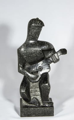 The guitar player by Pablo Curatella Manes - Auction record, sale price, and art valuation. Compare with similar artists and explore comparable artworks.
