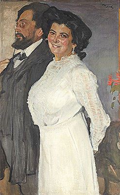 Portrait of Oskar and Roza Gruzenberg, 1910