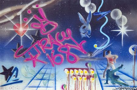 Tracy on Starfield, 1984
