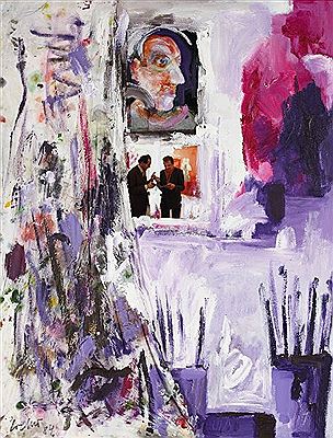 Atelier de Francis Bacon, 1984