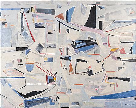 Composition, 1954 by Nejad Melih Devrim - Auction record, sale price, and art valuation. Compare with similar artists and explore comparable artworks.
