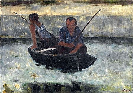Sample artwork by Renzo Grazzini (1912 - 1989), known for painting - View similar artists and auction records
