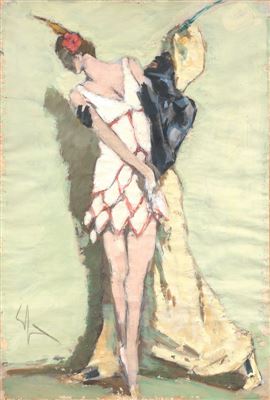 Negro e ballerina