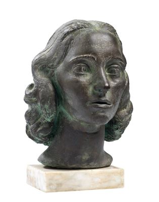 Testa di giovane donna. L'Algerina