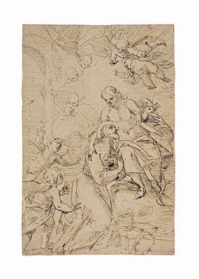 San Filippo Neri accolto da Gesù by Pompeo Ghiti - Auction record, sale price, and art valuation. Compare with similar artists and explore comparable artworks.