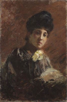 Sample artwork by Tranquillo Cremona (1837 - 1878), known for painting - View similar artists and auction records