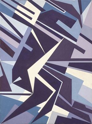 Elementi di lotta n. 2, 1953 by Gualtiero Nativi - Auction record, sale price, and art valuation. Compare with similar artists and explore comparable artworks.