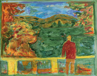 Sample artwork by Antonio Aguirre (1945 - 2016), known for geometric and figurative painting, curator, gallery director, art critic - View similar artists and auction records