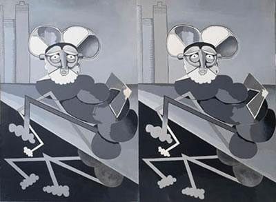 "Veloz Iscariote Dúplex Gris"