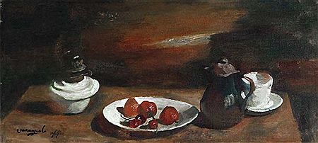 Natura morta con fragole