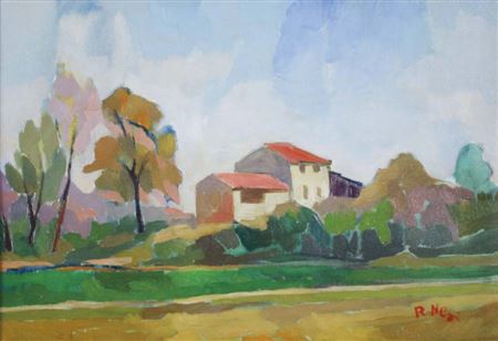 Paesaggio by Renato Nesi - Auction record, sale price, and art valuation. Compare with similar artists and explore comparable artworks.