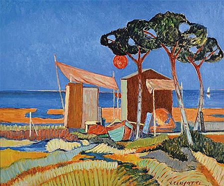 Marina veneta 1985 by Vincenzo Censotti - Auction record, sale price, and art valuation. Compare with similar artists and explore comparable artworks.