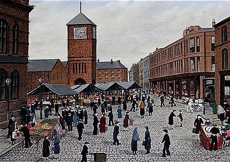 "Blackburn Market" by Tom Dodson - Auction record, sale price, and art valuation. Compare with similar artists and explore comparable artworks.