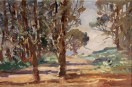 "Wooded Landscape" by John Kenneth Ferguson - Auction record, sale price, and art valuation. Compare with similar artists and explore comparable artworks.