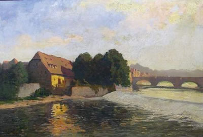 Sample artwork by Julius Hellner (1877 - 1942), known for paintings - View similar artists and auction records