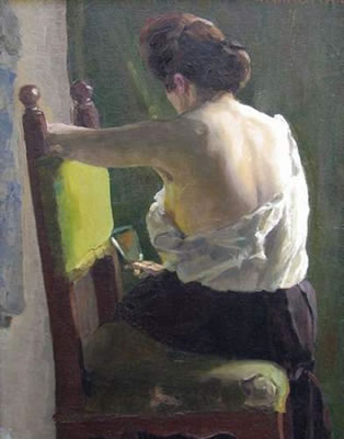 Sample artwork by Karl Einhart (1884 - 1959), known for painting - View similar artists and auction records