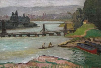 Sample artwork by Numa Donze (1885 - 1952), known for painting - View similar artists and auction records