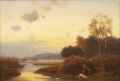Weite spätsommerliche Flusslandschaft in der Morgendämmerung by Max Corregio - Auction record, sale price, and art valuation. Compare with similar artists and explore comparable artworks.