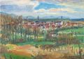 Blick auf ein elsässisches Dorf im Frühling by Lucien Binaepfel - Auction record, sale price, and art valuation. Compare with similar artists and explore comparable artworks.
