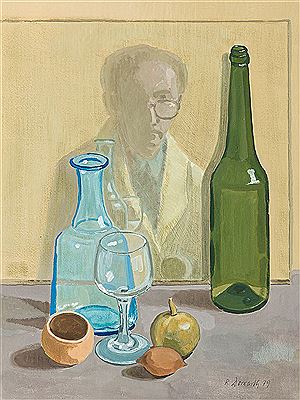 Stillleben mit Selbstbildnis by Rainer Dorwarth - Auction record, sale price, and art valuation. Compare with similar artists and explore comparable artworks.