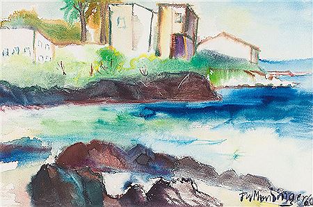 Partie auf Mallorca mit Blick auf die Bucht von Puerto de la Cruz by Friedrich Wilhelm Mundinger - Auction record, sale price, and art valuation. Compare with similar artists and explore comparable artworks.