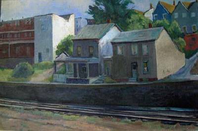 Main Line Rail Line by Charles Andrew Taylor - Auction record, sale price, and art valuation. Compare with similar artists and explore comparable artworks.