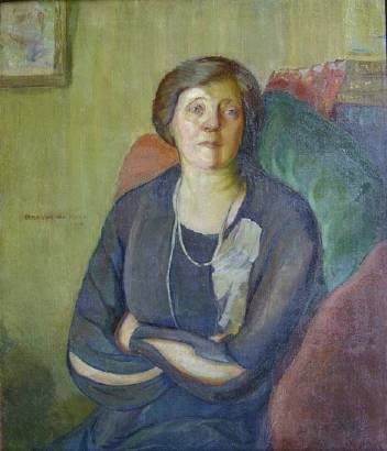 Woman in Interior