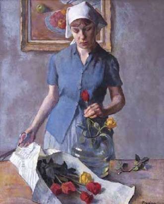 Persephone and Flowers