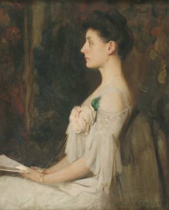 Portrait of a Seated Lady by Edward Wilbur Dean Hamilton - Auction record, sale price, and art valuation. Compare with similar artists and explore comparable artworks.