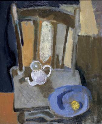 Sample artwork by Seymour Remenick (1923 - 1999), known for landscape, still life and portrait painting - View similar artists and auction records