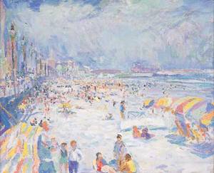 Atlantic City by Joseph Sacks - Auction record, sale price, and art valuation. Compare with similar artists and explore comparable artworks.