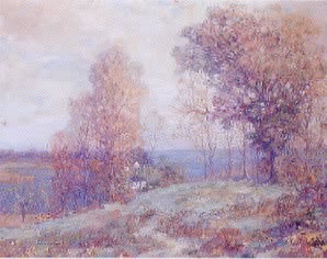 Houses and Trees Overlooking the Sea