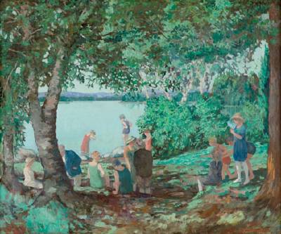 Sample artwork by Everett Lloyd Bryant (1864 - 1945), known for still life, landscape, figure and genre painting, murals - View similar artists and auction records