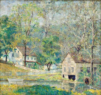 Houses by a River