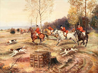 Riding the Hounds by Athanasei Iwanowitsch Scheloumoff - Auction record, sale price, and art valuation. Compare with similar artists and explore comparable artworks.