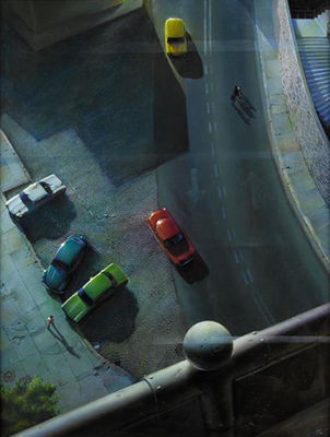 CARS AERIAL VIEW