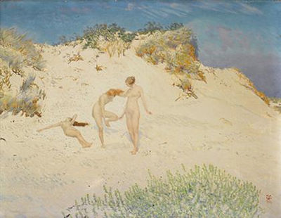 THE CALL OF THE DUNES by Richard Farley - Auction record, sale price, and art valuation. Compare with similar artists and explore comparable artworks.