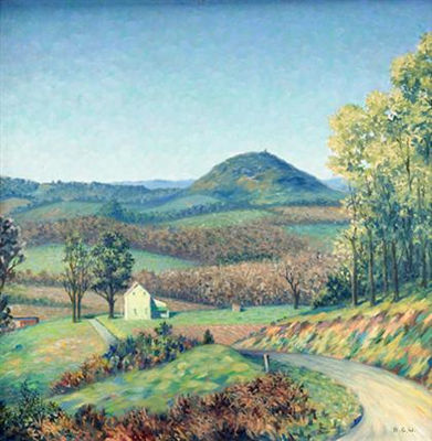 BOWMAN'S HILL by Richard Wedderspoon - Auction record, sale price, and art valuation. Compare with similar artists and explore comparable artworks.
