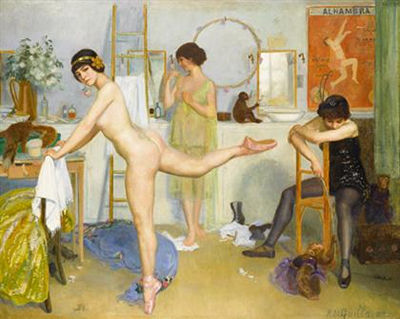 Interieur De Loge D'Artiste