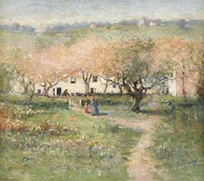 LANDSCAPE WITH FARM HOUSE