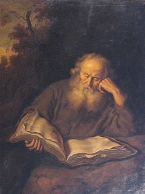THE HERMIT - AFTER SALOMON KONINK