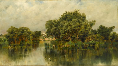REFLECTIONS IN A RIVER